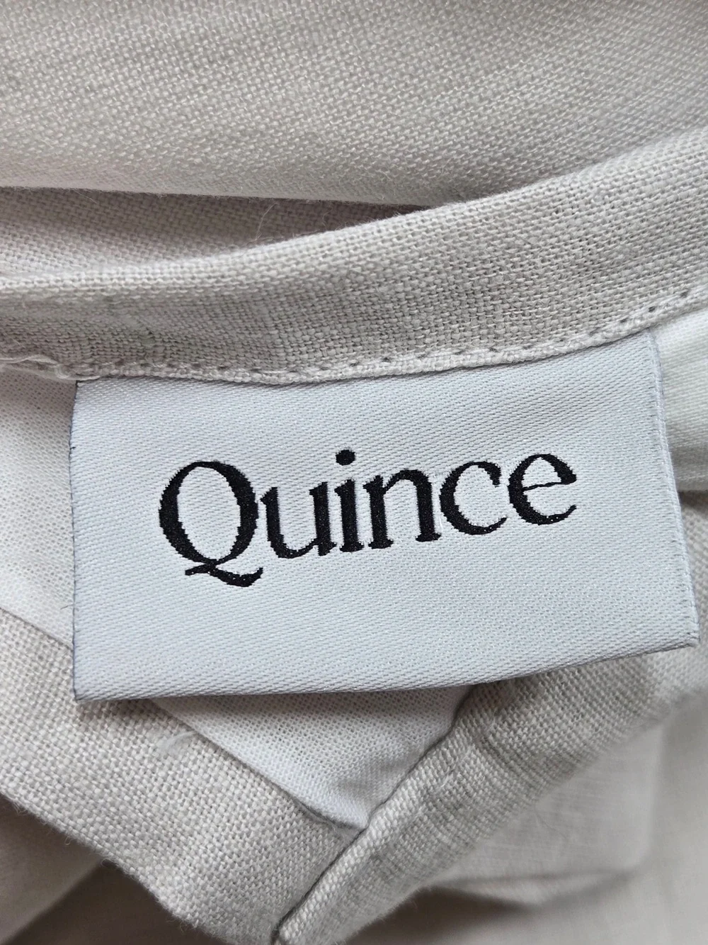 NWT QUINCE Set Of 2 48x84 European Linen Curtains Cloud 9279